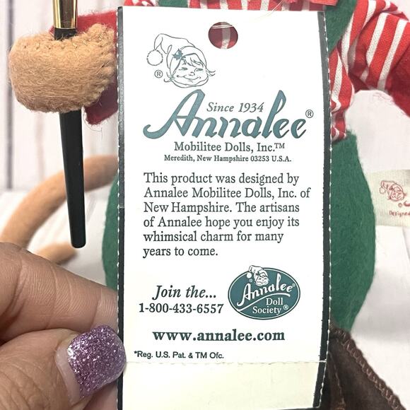 Vintage 2002 Annalee Workshop Mouse 6" with Original Tag (769403) - Picture 9 of 13